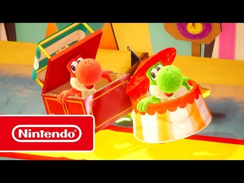 Трейлер «Подружись с Йоши!» к платформеру Yoshi’s Crafted World для Switch